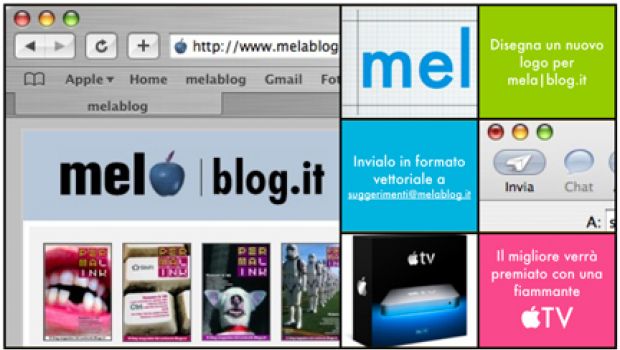 Disegna il logo di mela|blog.it e vinci Apple TV