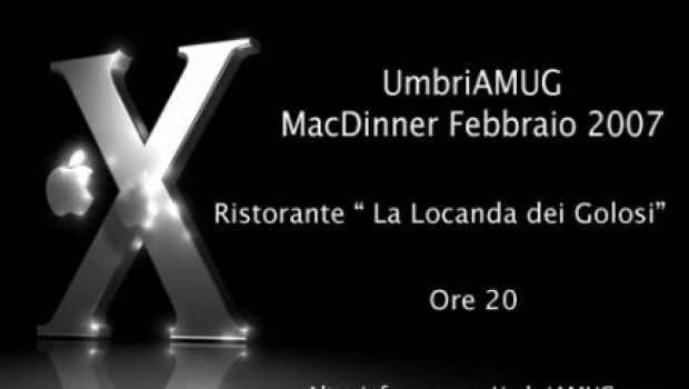 Il 17 febbraio a cena con l'UmbriAMUG