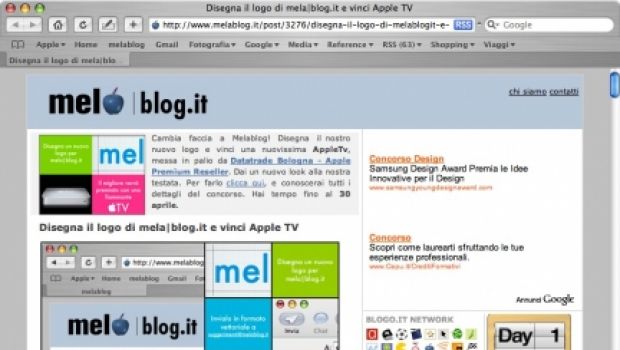 Concorso Disegna il logo di mela|blog.it: siamo agli sgoccioli!