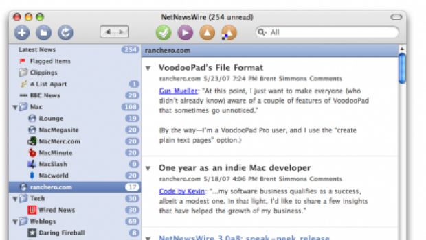 NetNewsWire 3.0 finalmente disponibile