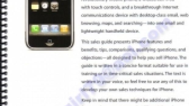 Ecco il manuale di vendita di iPhone
