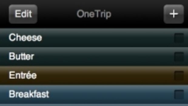 OneTrip: prima web app per iPhone