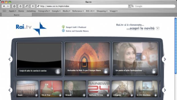 Rai.tv finalmente attenta al resto del mondo
