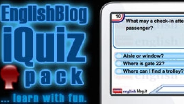 iQuiz di Englishblog: imparare l'inglese sotto l'ombrellone