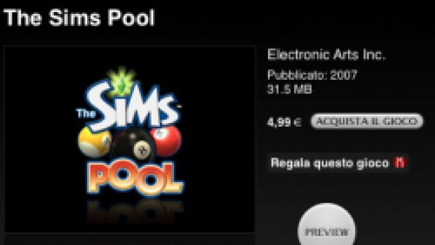 The Sims Pool: da EA il biliardo per iPod