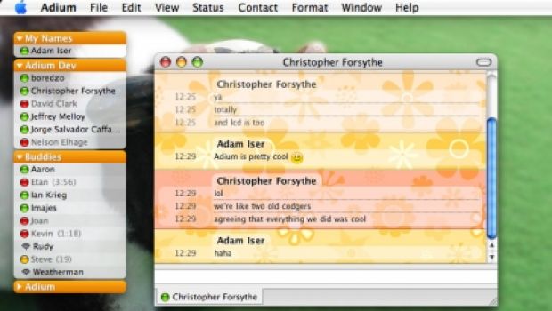 Rilasciato Adium 1.1.2 versione Beta