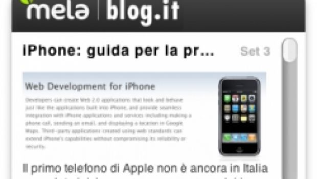 mela|blog.it RSS su Apple.com (e la 3.0 in arrivo)