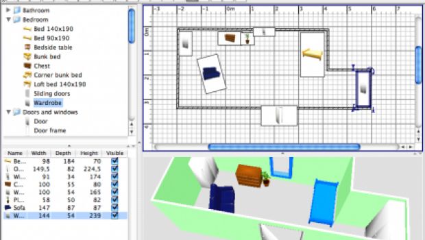 Sweet Home 3D: progettare e arredare casa