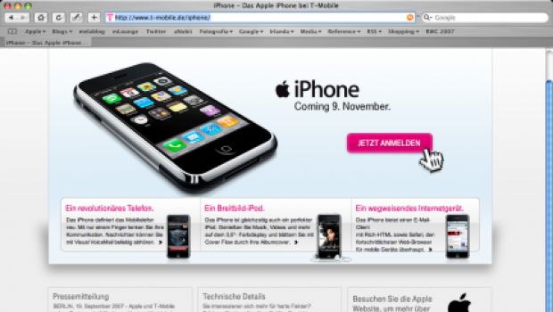 iPhone in Germania il 9/11: confermato!