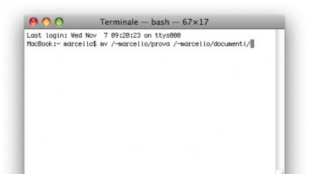 Leopard: lo spostamento dei file non è sicuro?