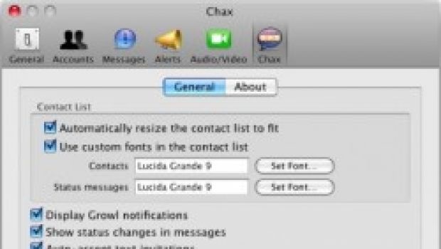 Chax 2: nuove opzioni per iChat