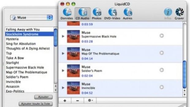 LiquidCD: masterizzare gratis su Mac