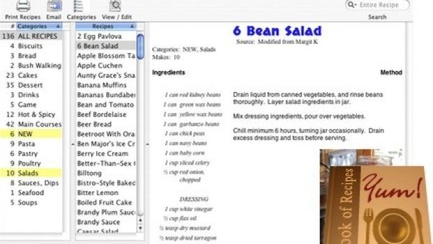 Yum: un gestore di ricette in salsa Mac