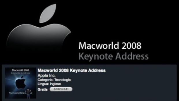 MWSF: Il keynote disponibile su iTunes