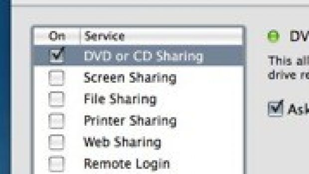 Mac OS X 10.5.2 introdurrà la condivisione CD/DVD