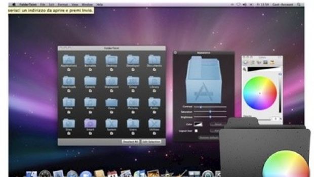 FolderTeint: modificare le icone di OS X