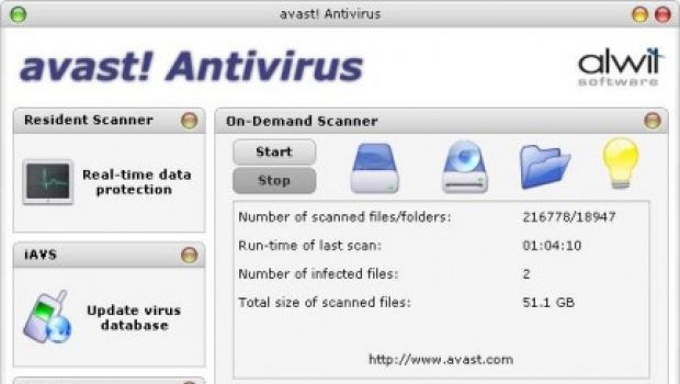 Avast! disponibile per Leopard