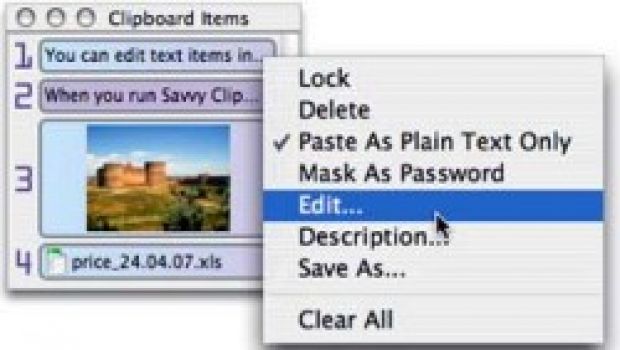 Savvy Clipboard: potenziare il copia/incolla su Mac OSX