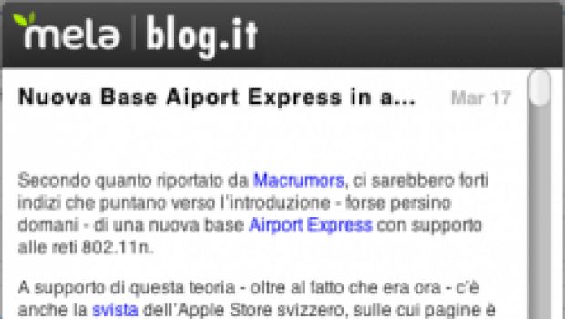 Widget Melablog.it: disponibile la versione 2.5