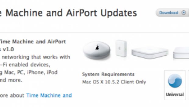 Update per Time Machine e AirPort v1.0