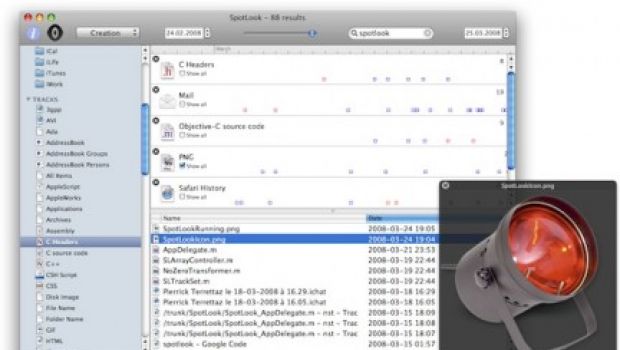 SpotLook: una migliore interfaccia per Spotlight