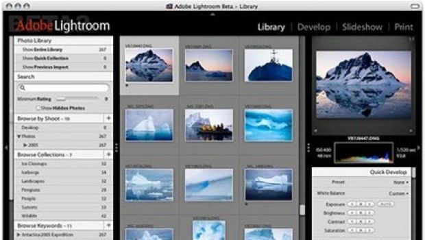 Rilasciato Adobe Lightroom 2.0 beta