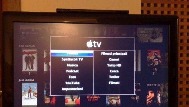 Aggiornamento 2.0.2 per Apple TV