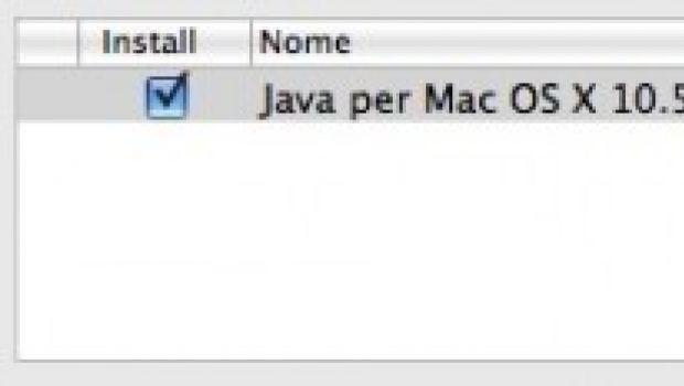 Java SE 6 per Mac OS X: finalmente!