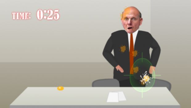 Egg Attack: il gioco online per lanciare uova a Ballmer