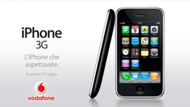 Vodafone Italia conferma i prezzi di iPhone 3G