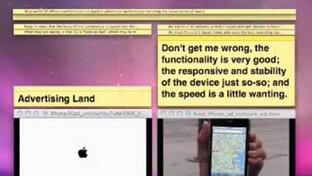 Tra pubblicità e vita reale: iPhone 3G