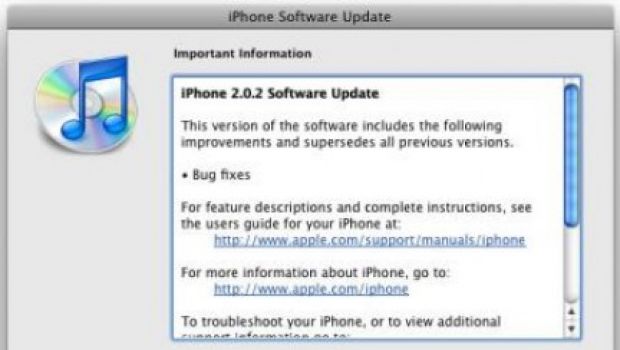 iPhone 2.0.2 Software Update