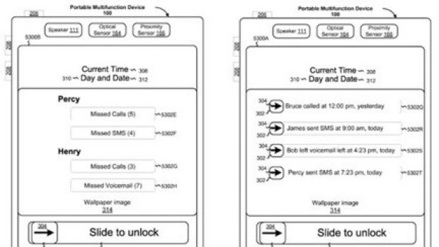 Alcuni interessanti brevetti sull'interfaccia di iPhone