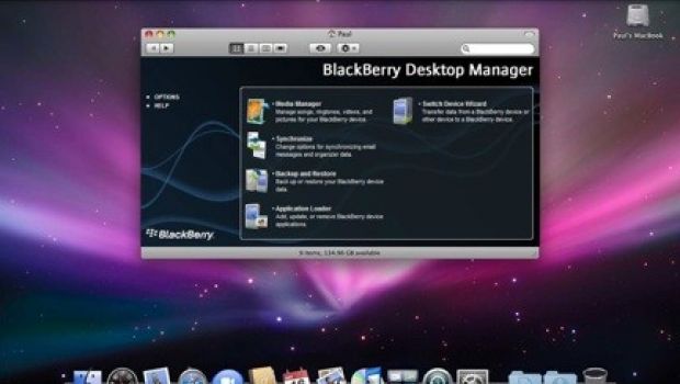 Da Rim il supporto a Blackberry su Mac?