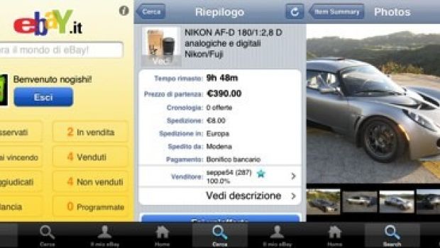 eBay Sempre: le aste in tasca