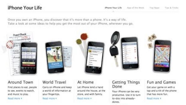 iPhone your life: nuova sezione sul sito Apple.com