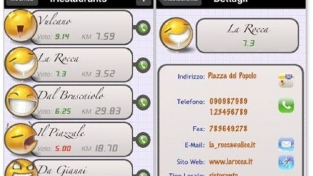 iRestaurants: tutti i nostri ristoranti su iPhone