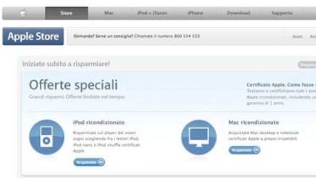 Offerte Mac ed iPod ricondizionati