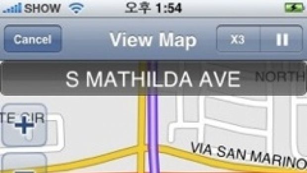 Il primo navigatore satellitare offline per iPhone