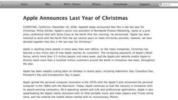 Apple cancella il Natale