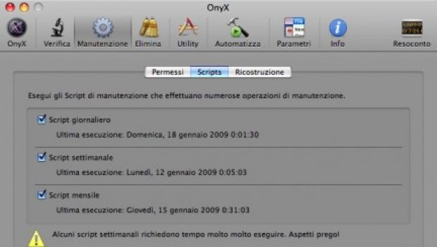 Disponibile OnyX 2.0.3 Leopard Edition