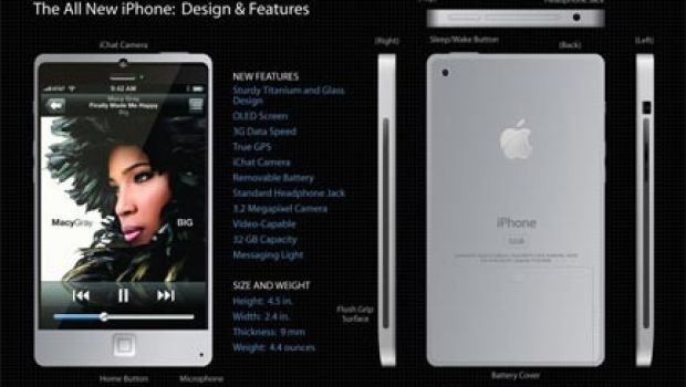 Concept del nuovo iPhone 4G