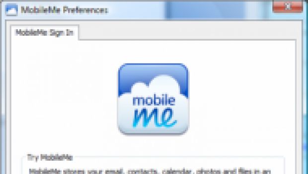 Apple rilascia MobileMe Control Panel 1.3 per Windows