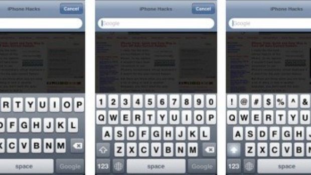 Col jailbreak la tastiera di iPhone ha più tasti