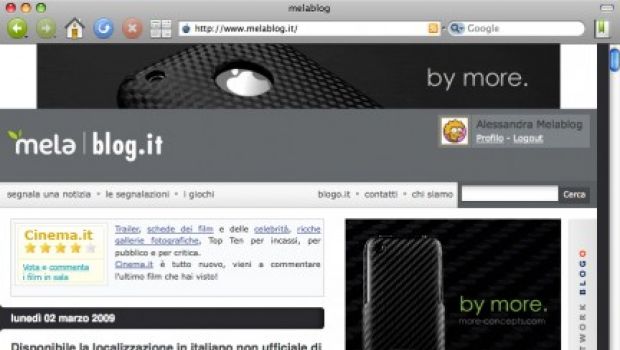 Rilasciato Camino 2 Beta2, browser alternativo per Mac OS X