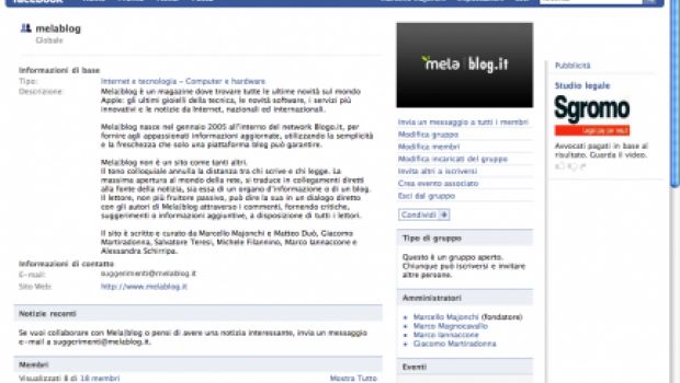 Mela|blog su Facebook: teniamoci in contatto!