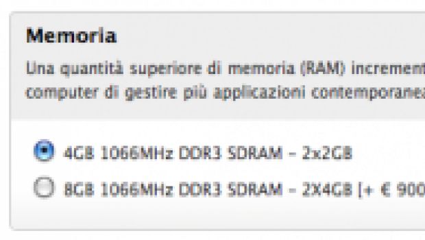 MacBook Pro: ora con anche 8Gb di RAM