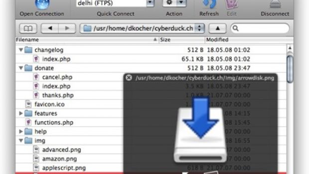 Rilasciato Cyberduck 3.2