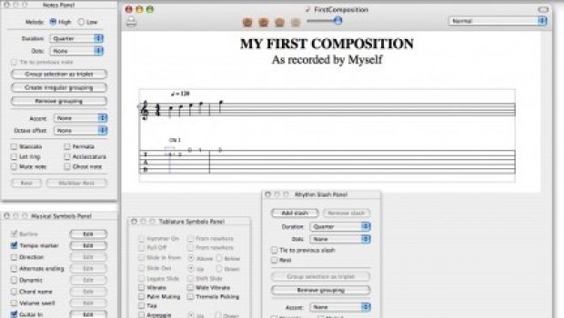 Tablatures: gestire le intavolature su Mac OS X