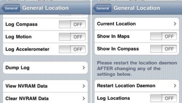 Conferme di bussola digitale in iPhone OS 3.0